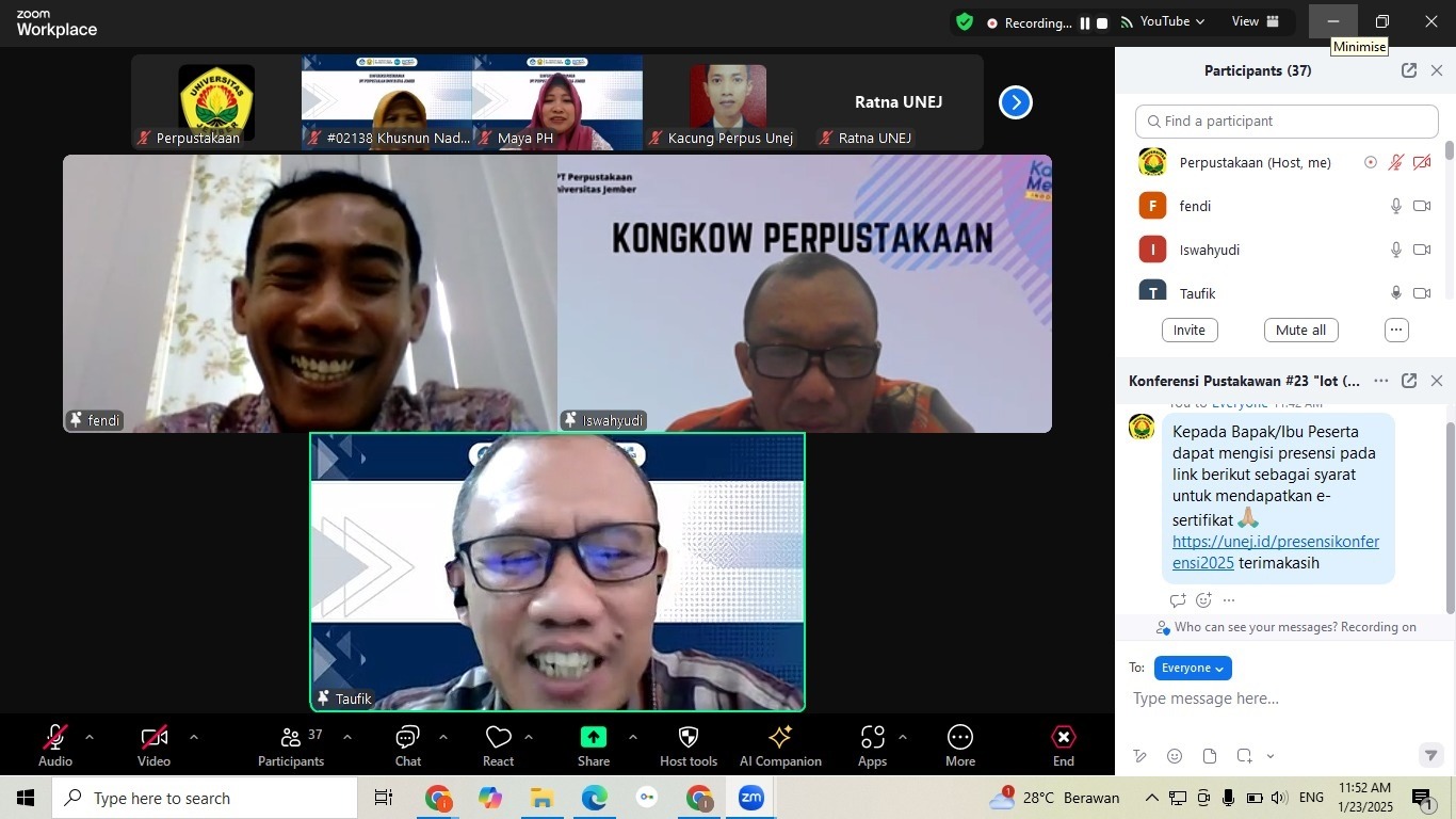Pemanfaatan IoT dalam Bisnis: Konferensi Pustakawan UNEJ Seri ke-23